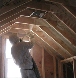 Winston-Salem NC attic spray foam insulation